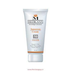 کرم ضد آفتاب SPF50 مدیلن Medilan حجم 50 میلی گرم