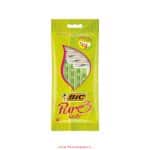 خودتراش بیک BIC مدل Pure3 Lady بسته 4 عددی