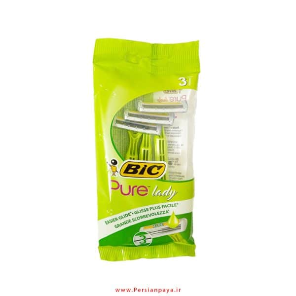 خودتراش بیک BIC مدل Pure Lady بسته 3 عددی