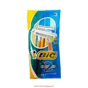 خودتراش بیک BIC مدل حساس بسته 3 عددی