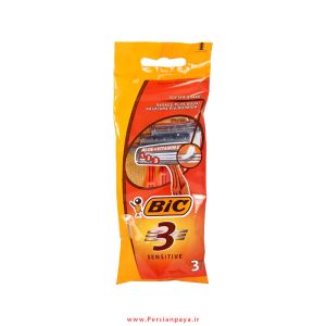 خودتراش سه لبه بیک Bic مدل سنسیتیو بسته 3 عددی