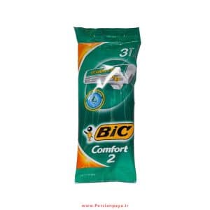 خودتراش بیک Bic مدل Comfort 2 بسته 3 عددی