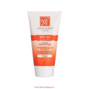 کرم ضد آفتاب فاقد چربی و بی رنگ SPF60 مای My مناسب پوست نرمال و خشک حجم 50 میلی لیتر