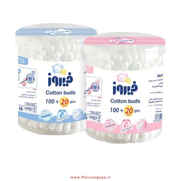 گوش پاک کن فیروز Firooz بسته 100 عددی